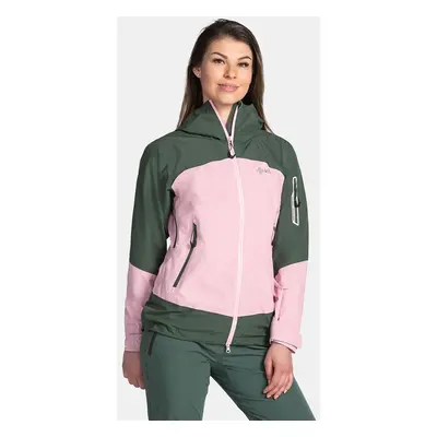 Women's outdoor jacket KILPI MAMBA-W Light pink