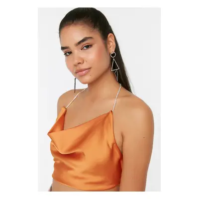 Trendyol Orange Detailed Bustier