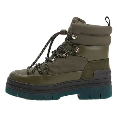 Tommy Hilfiger Boots - LACED OUTDOOR BOOT green