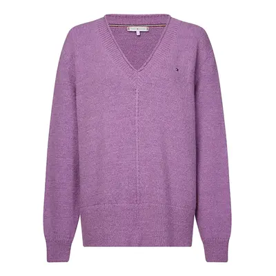 Tommy Hilfiger Sweater - AD CEVIE V-NK SWT purple