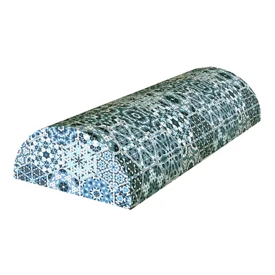 Bertoni Home Unisex's Half Roll Pillow Malaga Navy Blue