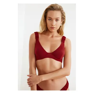 Női bikini felső Trendyol Ruffle detailed