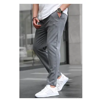 Madmext Smoked Relaxed Men's Trousers