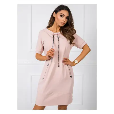 Light pink dress with pockets