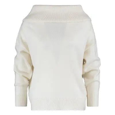 Trendyol Curve Ecru Carmen Collar Knitwear Sweater