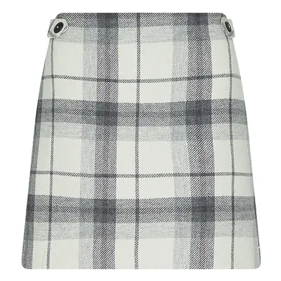 Tommy Hilfiger Skirt - WOOL BEIGE CHECK MINI SKIRT beige