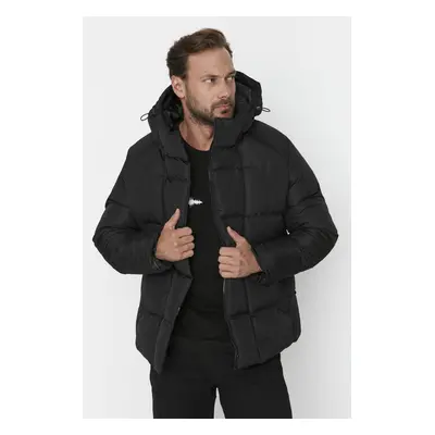 Trendyol Black Oversize Windproof Puffer Jacket