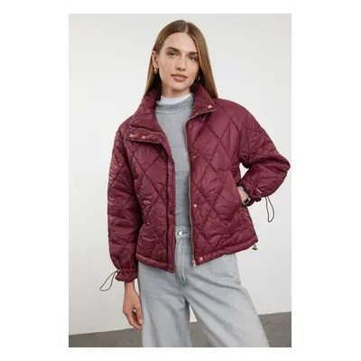 Trendyol Claret Red Regular Mold Water Repellent Quilted Puffer Jacket