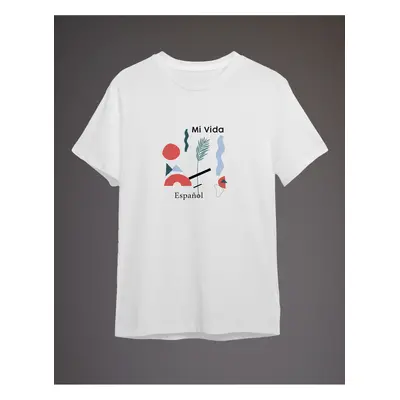 Trendyol White Mix Pattern Regular/Normal Cut T-shirt