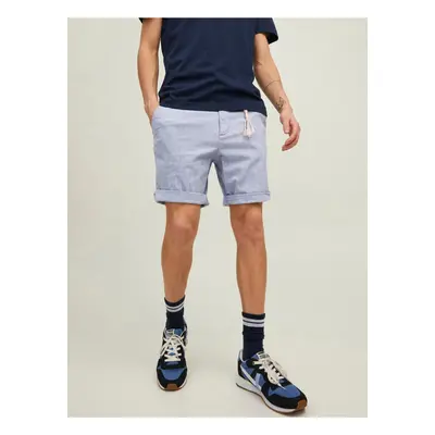 Light Blue Annealed Chino Shorts Jack & Jones Sky - Men