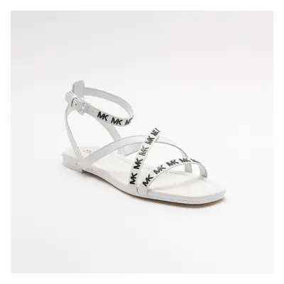 Sandals - MICHAEL KORS TASHA FLAT SANDAL white