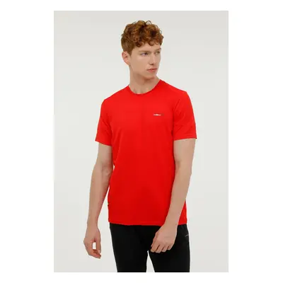 Lumberjack ML SANTE 11ITLY93 3FX RED Man Sleeve T-Sh