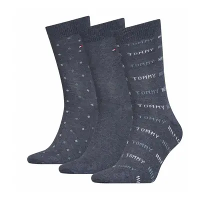 Tommy Hilfiger Socks - TH MEN SOCK 3P GIFTBOX blue