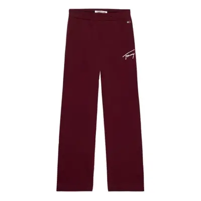 Tommy Jeans Sweatpants - TJW SIGNATURE A-LINE red