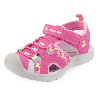 Pink Girls' Sandals ALPINE PRO Lysso