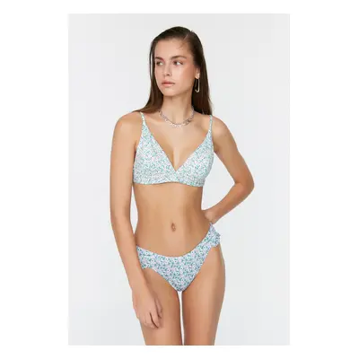 Bikini alsó Trendyol Floral patterned