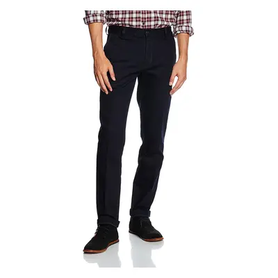 Tommy Hilfiger Jeans - DENTON CHINO STR CHARCOAL BLUE dark blue