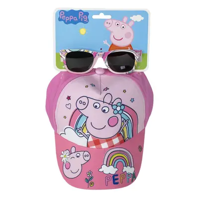 CAP SET GAFAS DE SOL PEPPA PIG