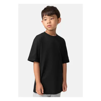 Black boys' tall shirt