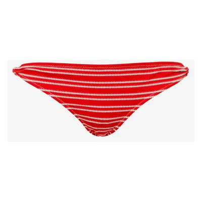 Red Women's Striped Pepe Jeans Swimsuit Bottoms