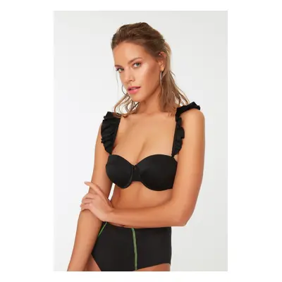 Bikini felső Trendyol Frill detailed