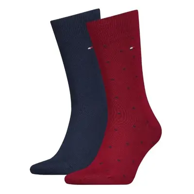 Tommy Hilfiger Socks - TH MEN SOCK 2P DOT black