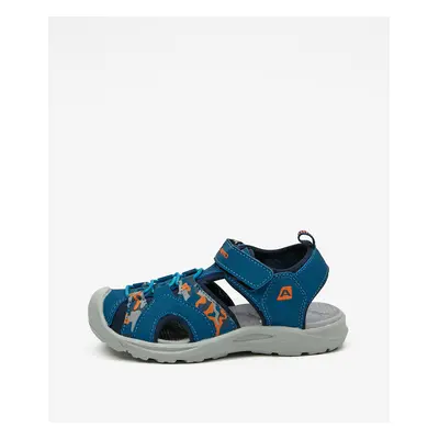 Blue children's outdoor sandals ALPINE PRO Lysso