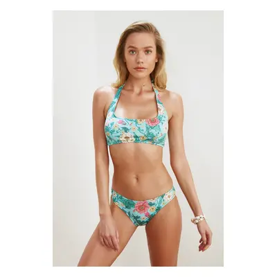 Bikini alsó Trendyol Floral Pattern