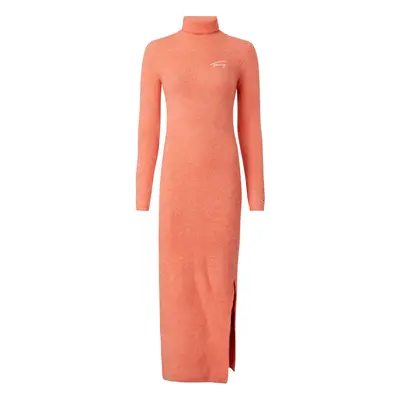 Tommy Jeans Dress - TJW SIGNATURE SWEATE orange