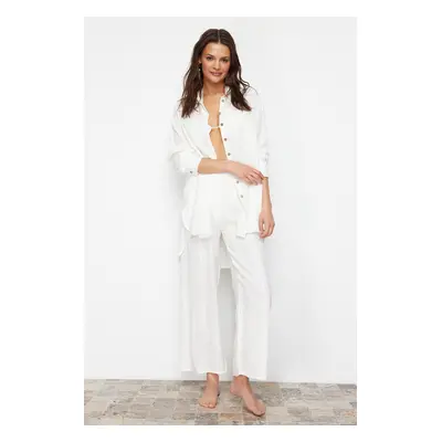 Trendyol White Woven Shirt