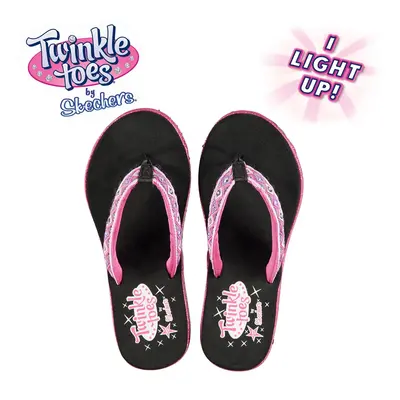 Skechers Twinkle Toes Flip Flops Junior Girls