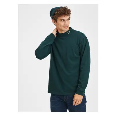 Green Men's T-Shirt Cotton logo mock GAP