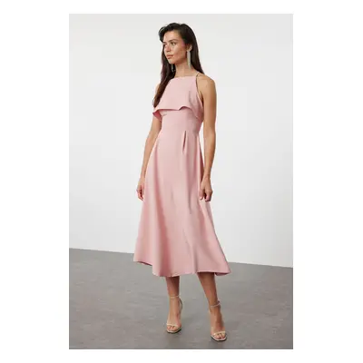 Trendyol Dusty Rose A-Line Woven Dress