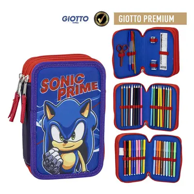 PENCIL CASE WITH ACCESSORIES GIOTTO SONIC PRIME