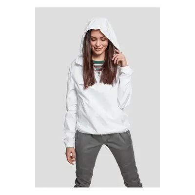 Women's Basic Tug-of-War Jacket White