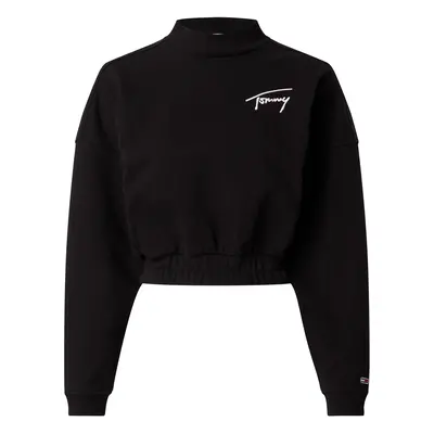 Tommy Jeans Sweatshirt - TJW BXY CROP SIGNATU black