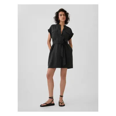 GAP Linen Mini Dress Utility - Women