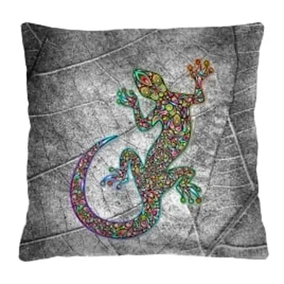 Bertoni Home Unisex's Square Pillow Lizard