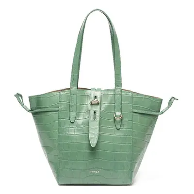 Handbag - FURLA NET TOTE green