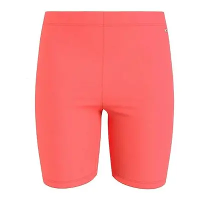 Tommy Jeans Shorts - TJW FITTED BRANDED BIKE SHORT pink