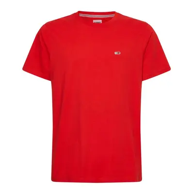 Tommy Jeans T-Shirt - TJM CLASSIC JERSEY C NECK red