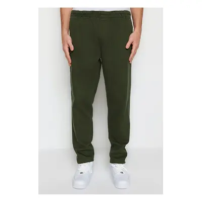 Trendyol Khaki Regular Fit Gabardine Trousers