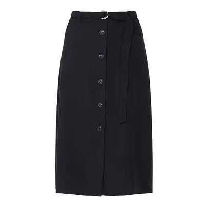 Tommy Hilfiger Skirt - TENCEL TWILL SKIRT black