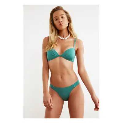 Trendyol Zöld Normál Derék Bikini alsó