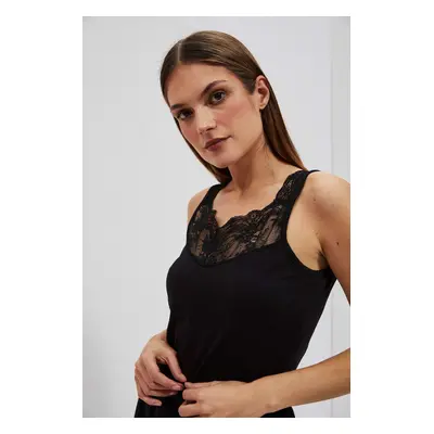 WOMEN'S TOP L-TS-4083 BLACK