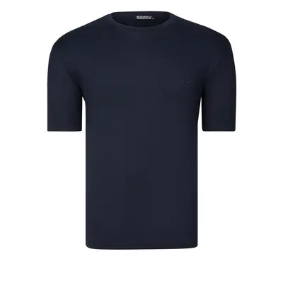 T0737 DEWBERRY MENS T-SHIRT-PLAIN NAVY BLUE