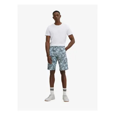 Men's Patterned Menthol Shorts Tom Tailor