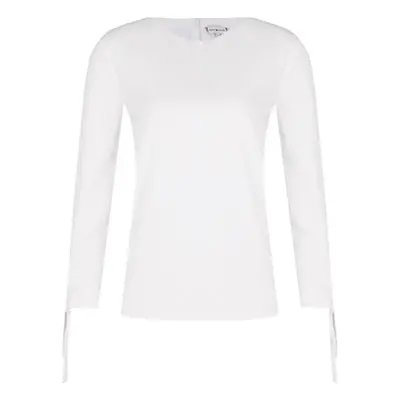 Tommy Hilfiger Shirt - ROMA TOP 3/4 SLV white