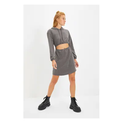 Trendyol Dress - Gray - A-line