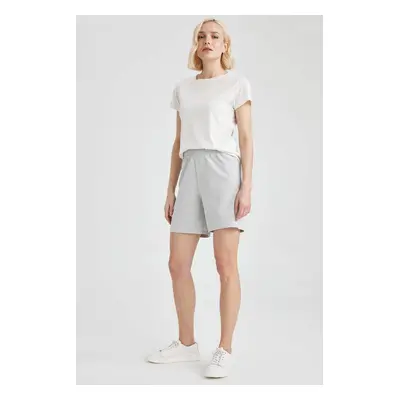 DEFACTO Regular Fit Cotton Bermuda